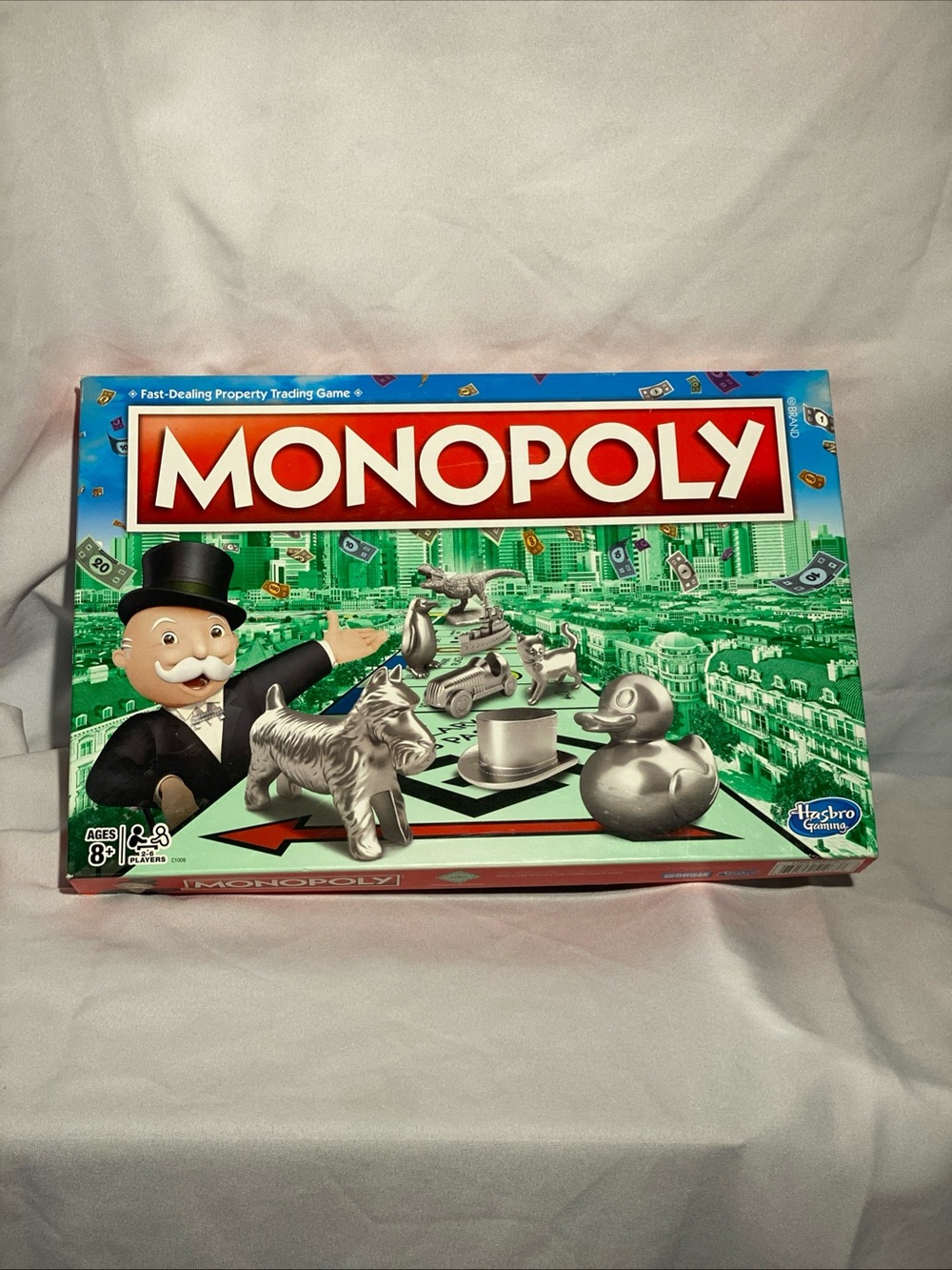 Hasbro MONOPOLY Classic Board Game - Green Edition